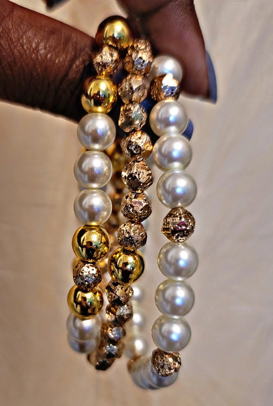 Pearl and Gold Trio
