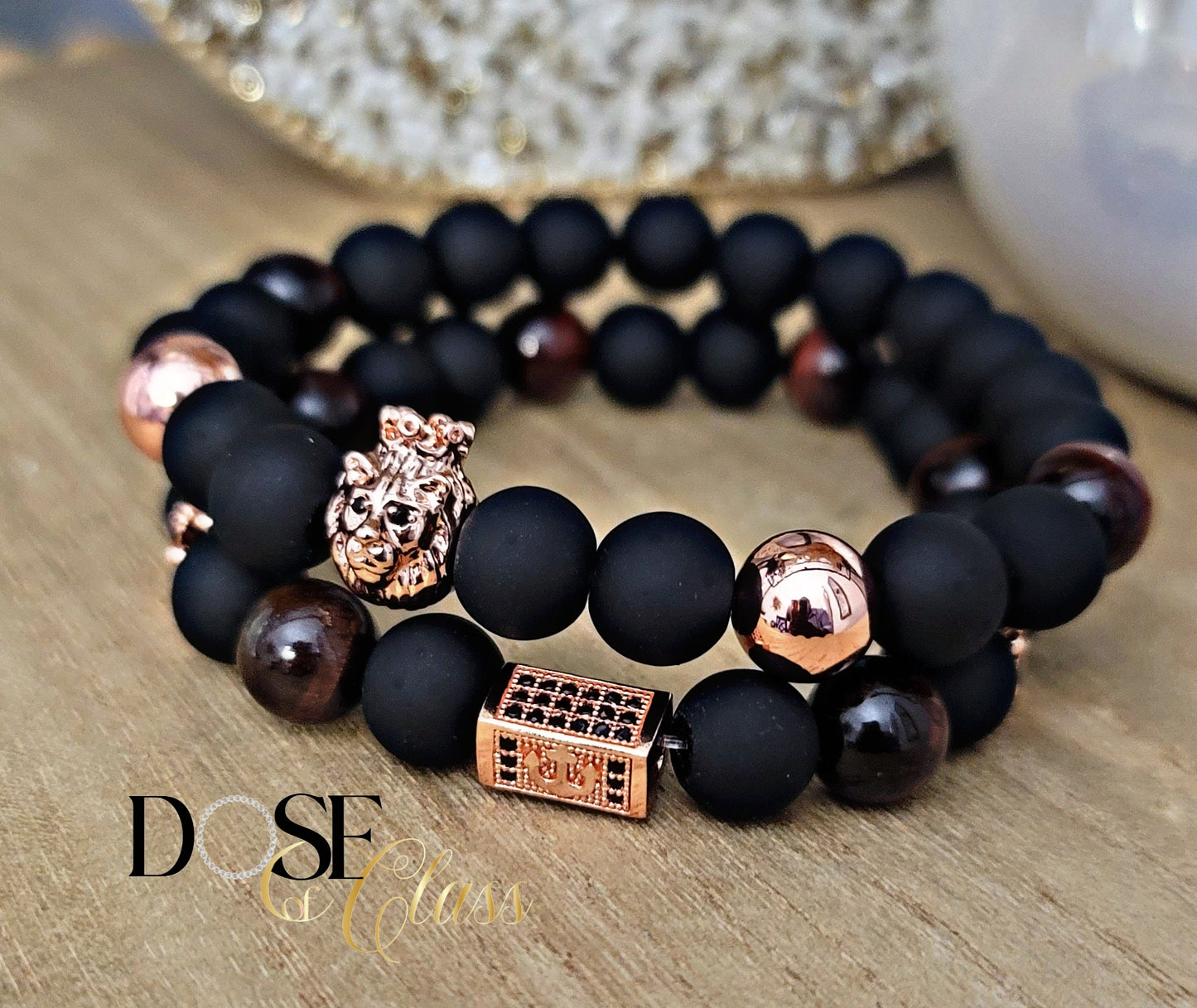 Matte Black/Rose Gold