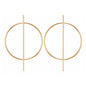 Retro Gold Hoop