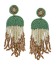 Seed Bead Chandelier